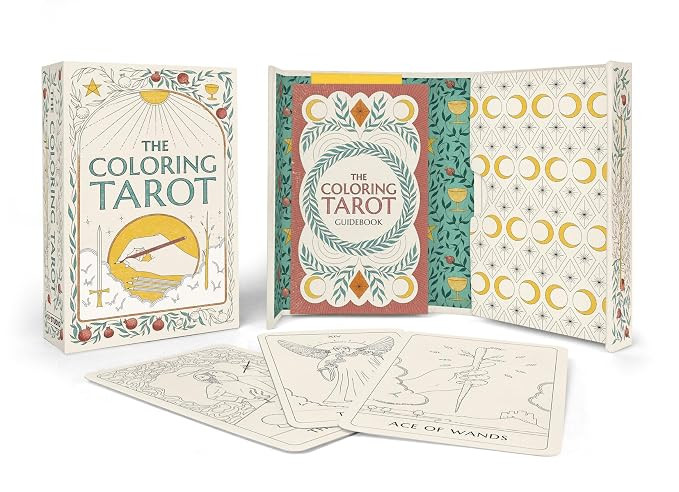 The Coloring Tarot: A Deck and Guidebook to Color and Create      Cards – Oct. 24 2023 | Amazon (CA)