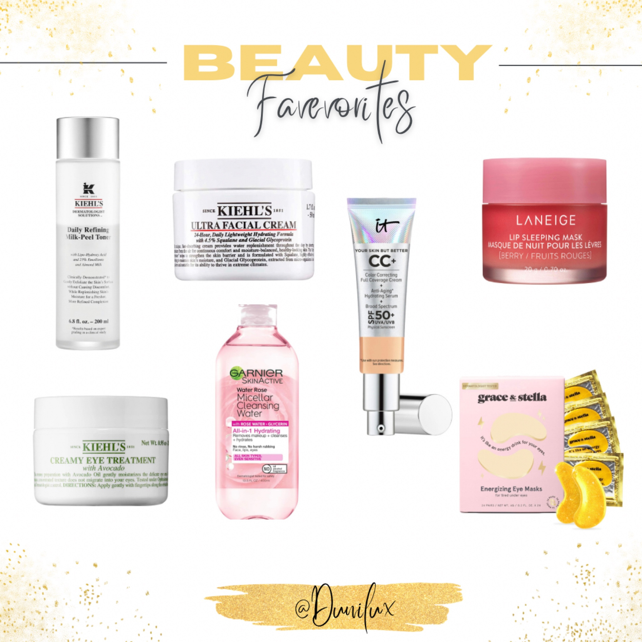 My current Beauty Faves. I have been using a rigorous routine and my faces surely shows it. Have gotten many compliments: you are glowing, what are you using and have to Thank each of these products for that. My skin is looking so beautiful and make up just glows. My absolutely favorite is the Kiehl’s avocado cream. Do you wake up with puffy eyes? Try it, you will Thank meThank me Later. 🥰

#LTKGiftGuide #LTKtravel #LTKSeasonal