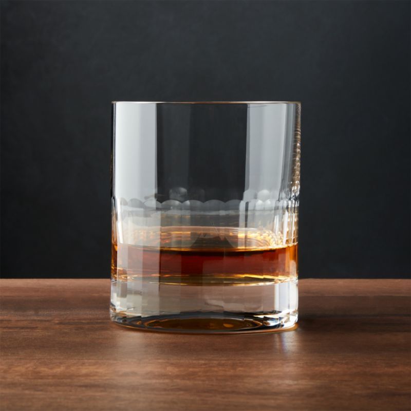 Ellington 12 oz. Double Old-Fashioned Glass + Reviews | Crate and Barrel | Crate & Barrel