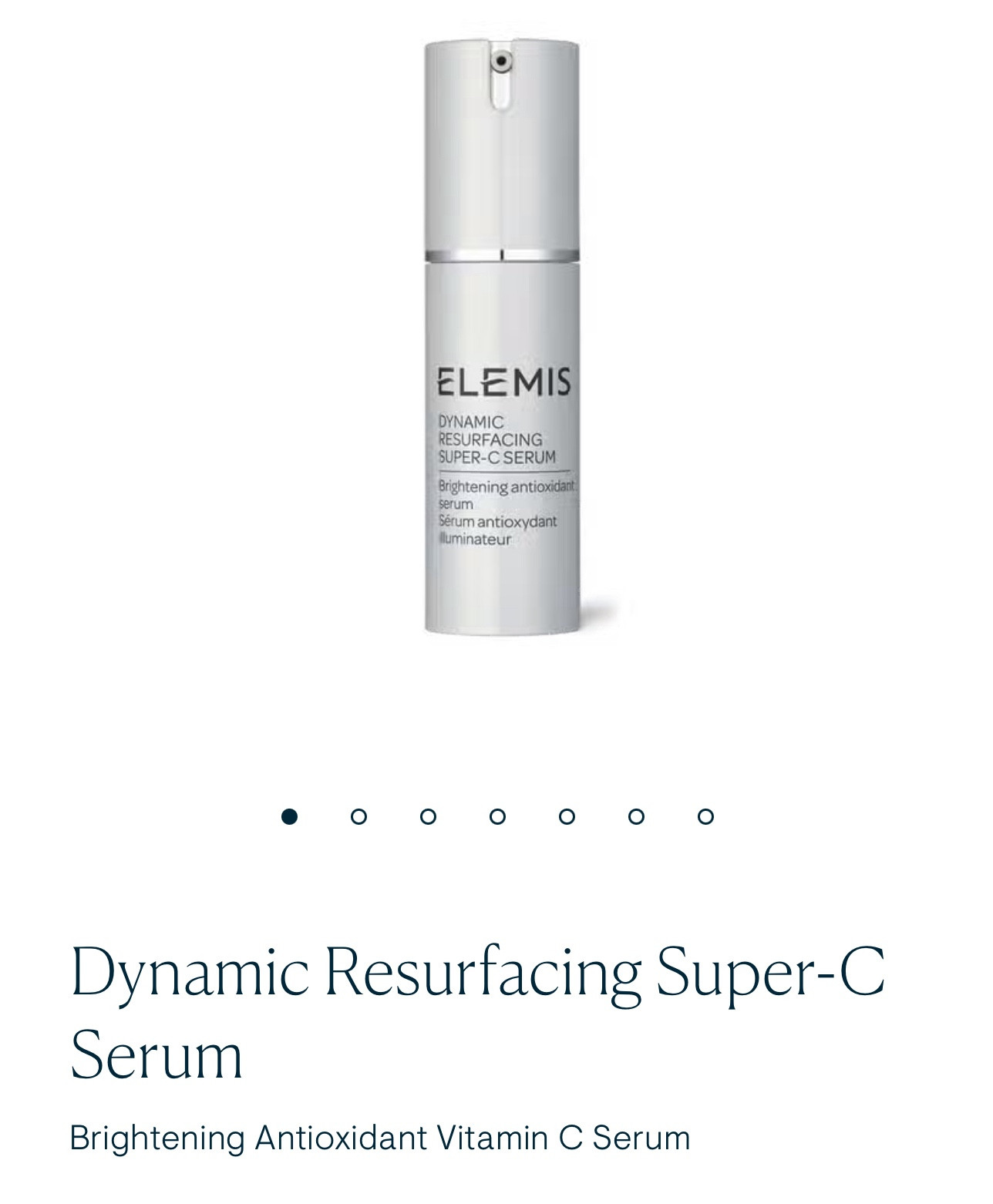 Elemis non toxic products
Super C serum

#LTKBeauty #LTKSaleAlert #LTKFallSale