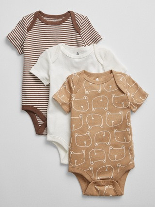 Baby Bodysuit (3-Pack) | Gap Factory