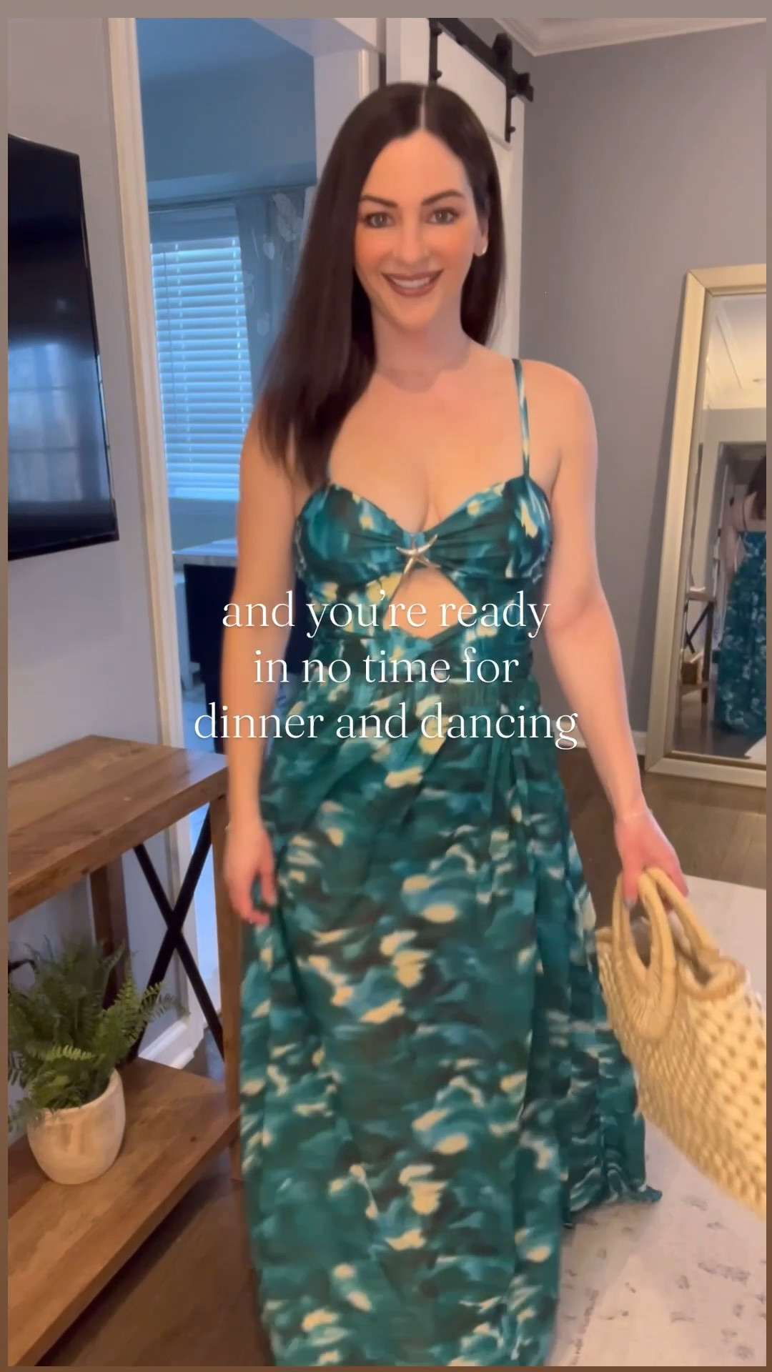 Swimsuit by day, elegant vacation outfit by night ✨ This matching swimsuit and maxi skirt set is the ultimate summer vacation outfit because it takes you straight from the beach to dinner and dancing with zero effort. The swimsuit doubles as a bodysuit, and once you add the flowy maxi skirt, you instantly have the perfect resort wear look for a tropical vacation, beach dinner, cruise outfit, honeymoon outfit, or summer night out 💃🌴



I’m always looking for versatile vacation outfits that save space in my suitcase, and this two-piece set is exactly that. Whether you’re packing for a beach vacation, pool day, girls trip, resort getaway, or summer travel, this look works as both a chic swimsuit coverup and an elevated evening outfit.







#vacationoutfit #summeroutfit #swimsuitstyle #beachcoverup #resortwear #vacationstyle #swimwearfashion #maxiskirt #beachvacation #summerfashion

#LTKTravel #LTKSwim #LTKmomlife