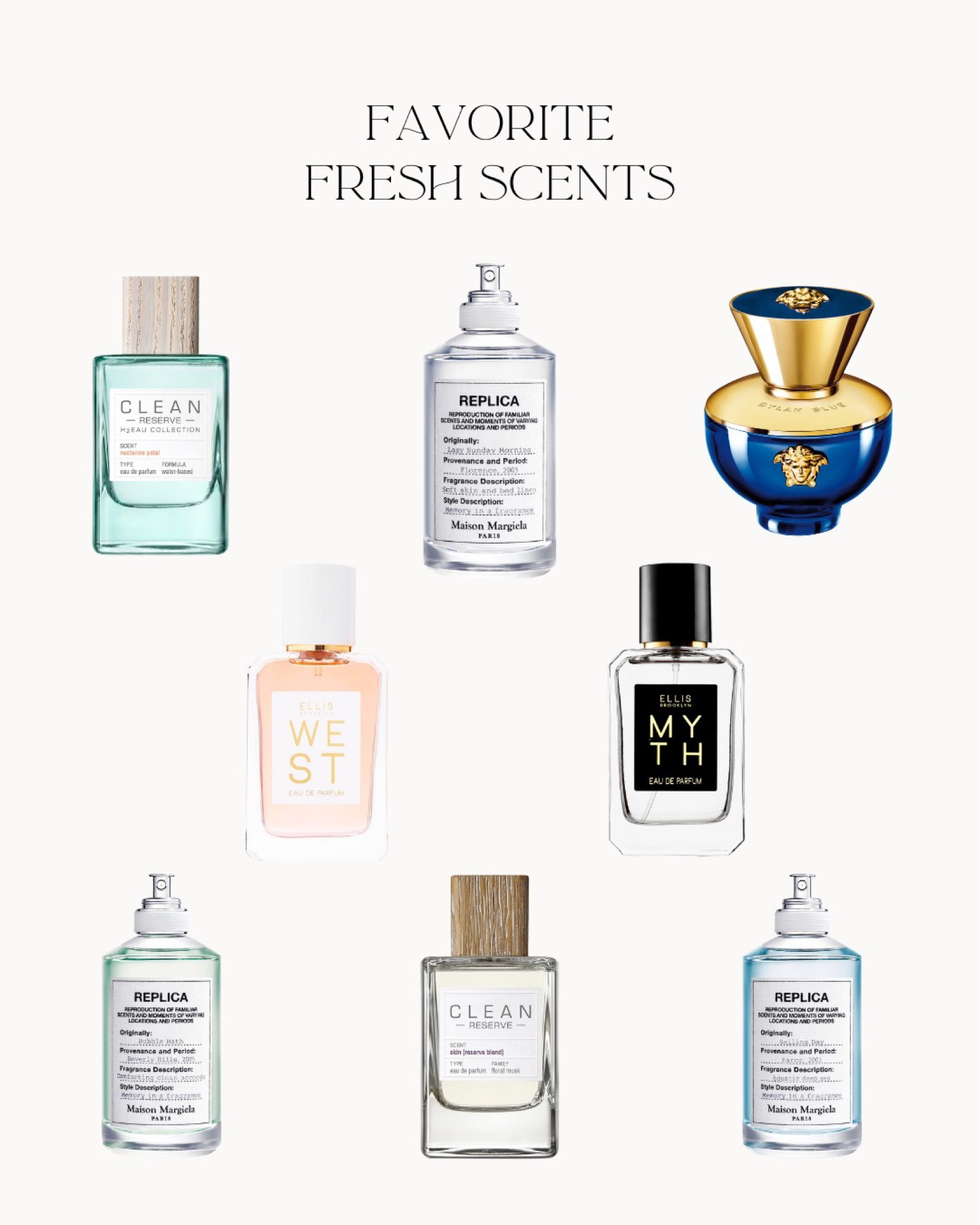 My favorite fresh smelling perfumes!

#LTKstyletip #LTKxSephora #LTKbeauty