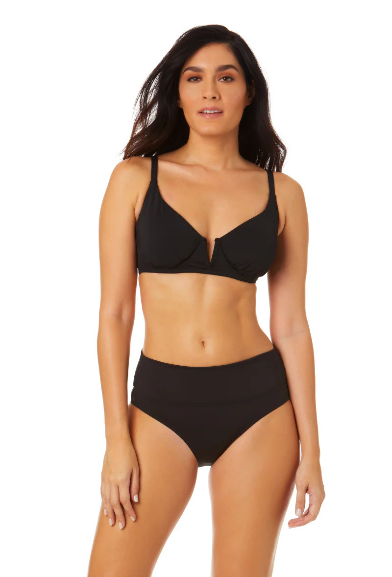 Anne Cole - Women's V Wire Underwire Bikini Swim Top | Anne Cole