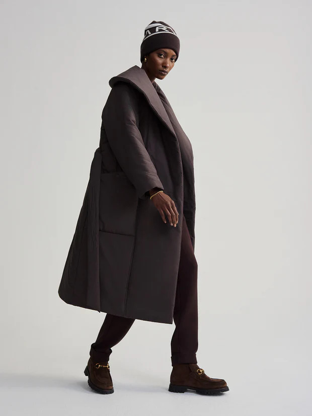 Ana Long Wrap Coat | Varley US | Varley USA