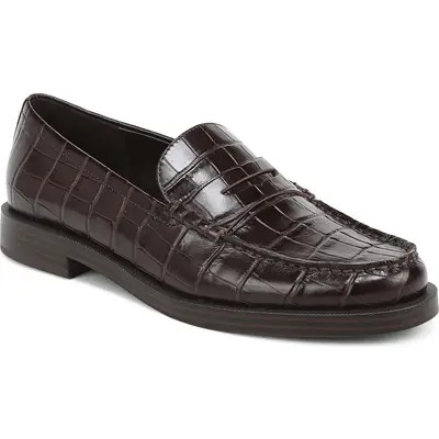 Nordstrom Lennon Loafer in Brown Dark Espress at Nordstrom, Size 8 | Nordstrom