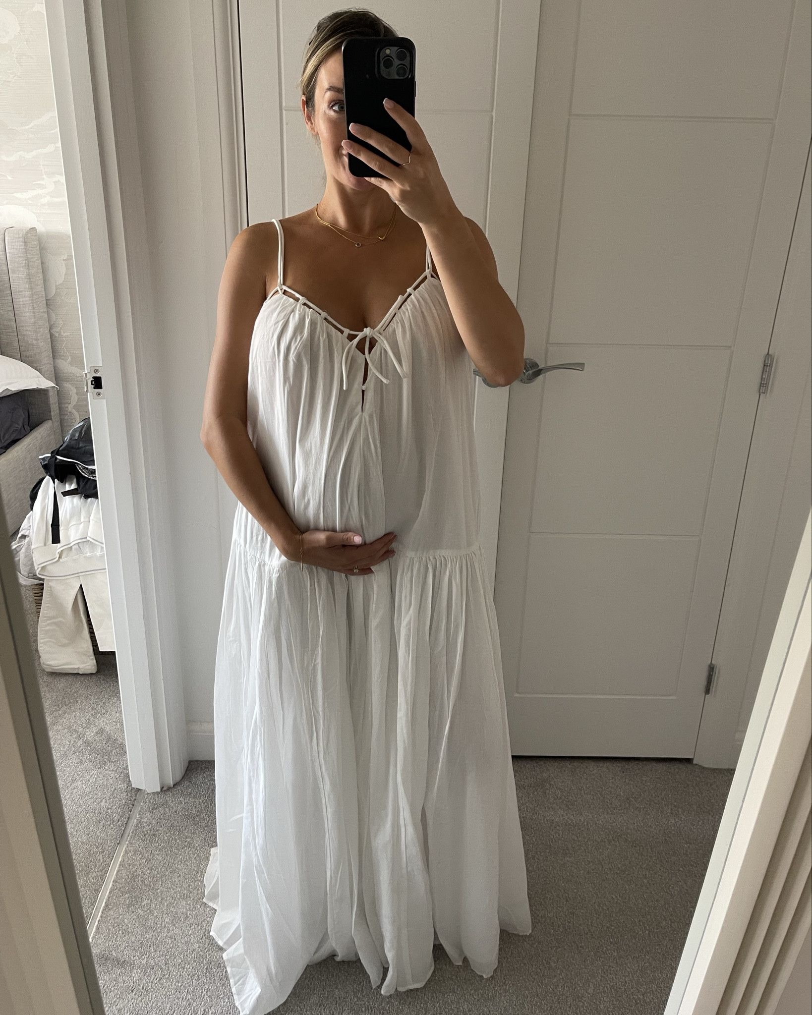Another amazing find in the H&M sale 😍💞 This oversized maxi dress is beautiful. Really lovely quality. I opted for a size small and I’m pregnant so I would stick to your normal size as it’s oversized ✨

#LTKsummer #LTKdresses #LTKsale