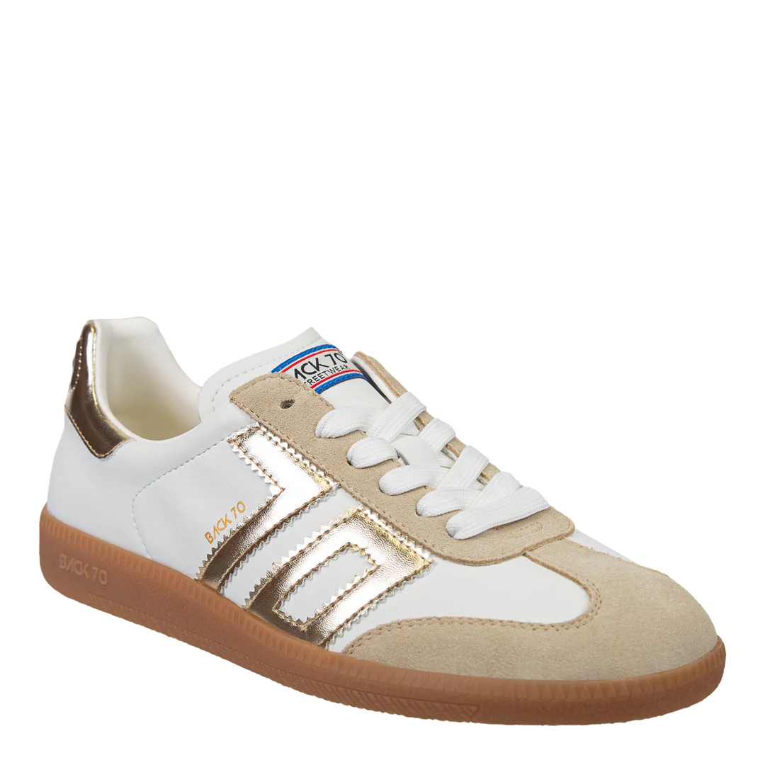 Back 70 Cloud Sneakers in Metallic Beige | CoatTails LLC