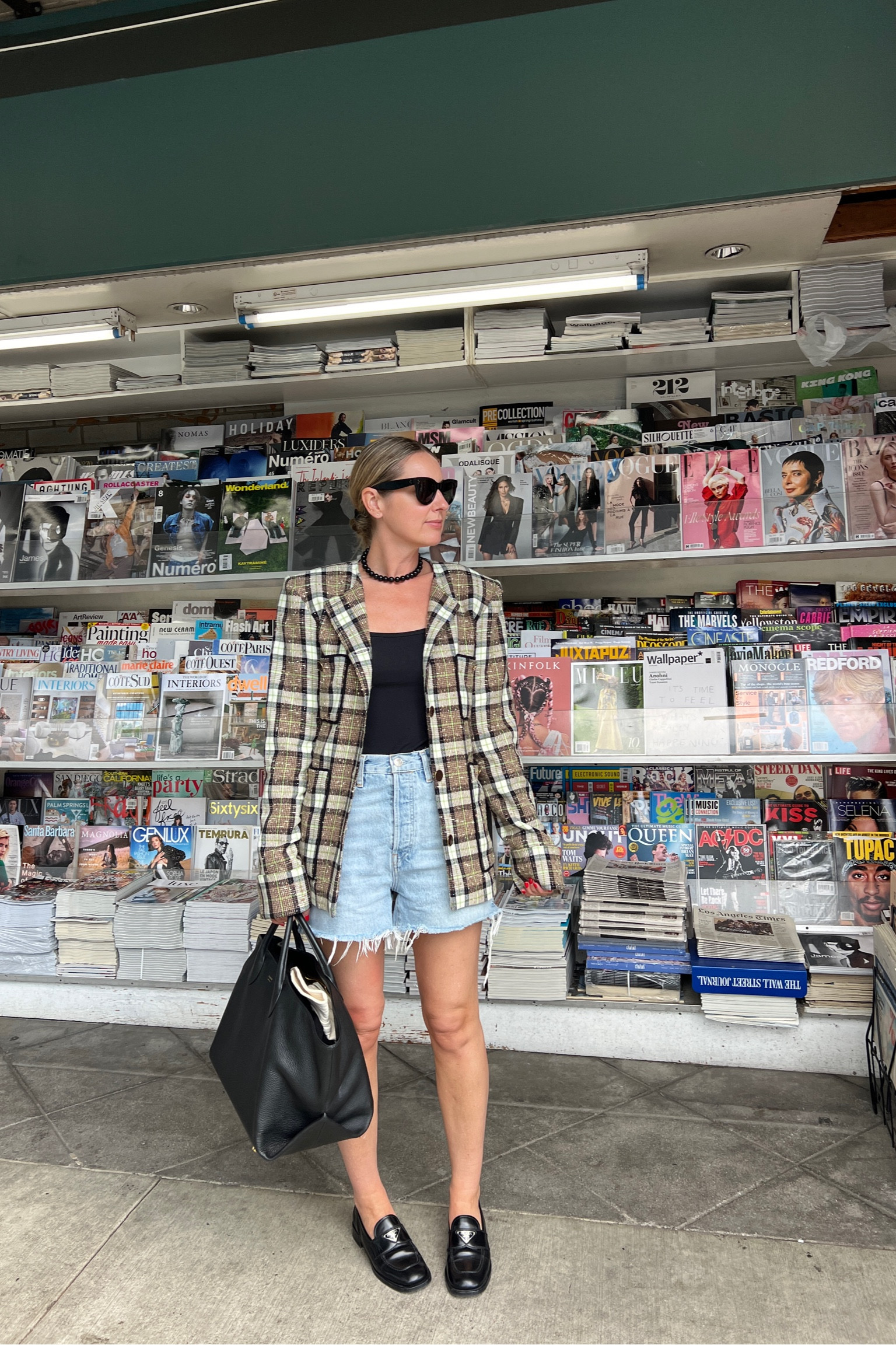 The power of a trophy jacket 🖤 instantly elevates + adds interest to a simple jeans + tee outfit 

#LTKstyletip #LTKeurope #LTKfindsunder100