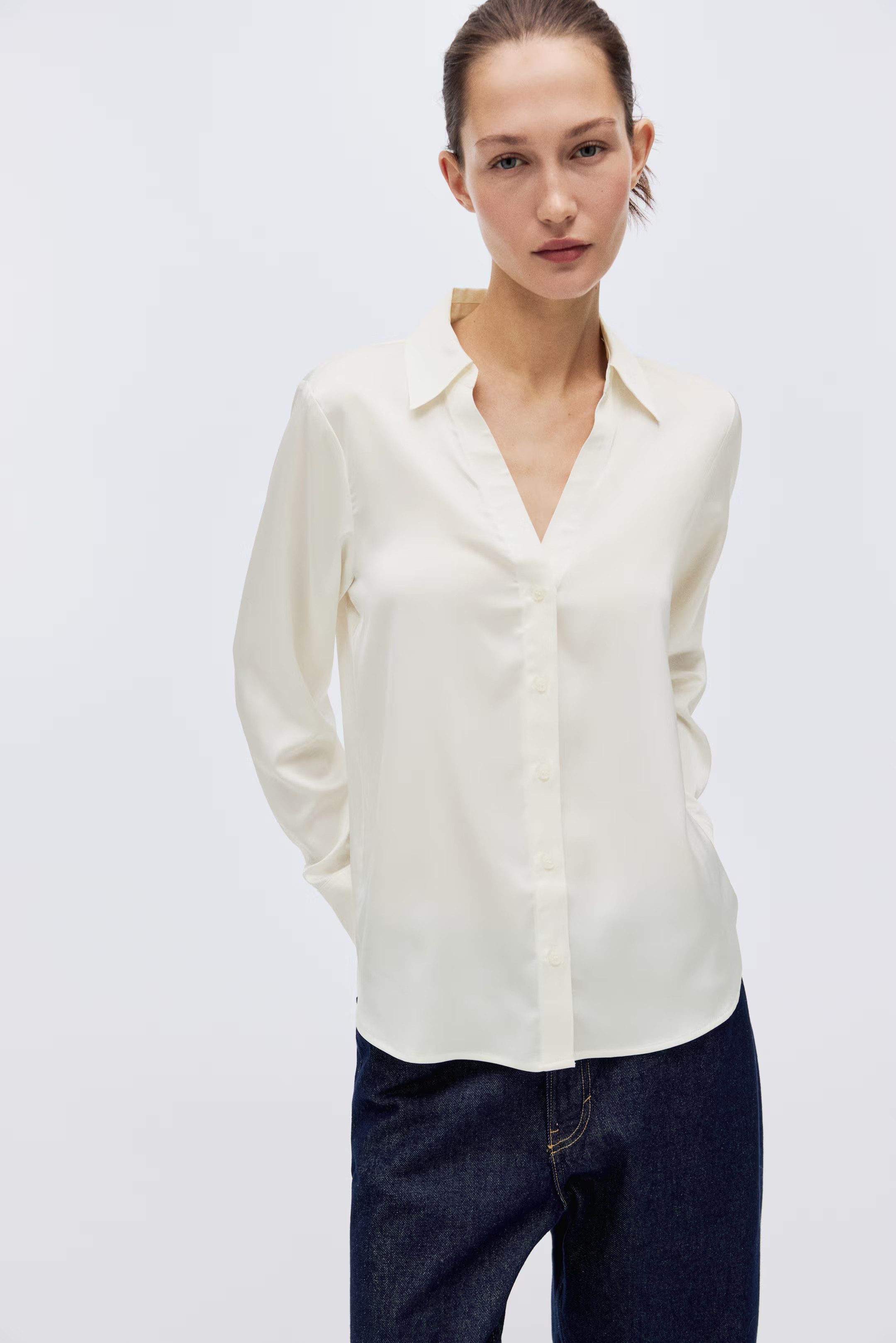 V-Neck Blouse | H&M (US + CA)