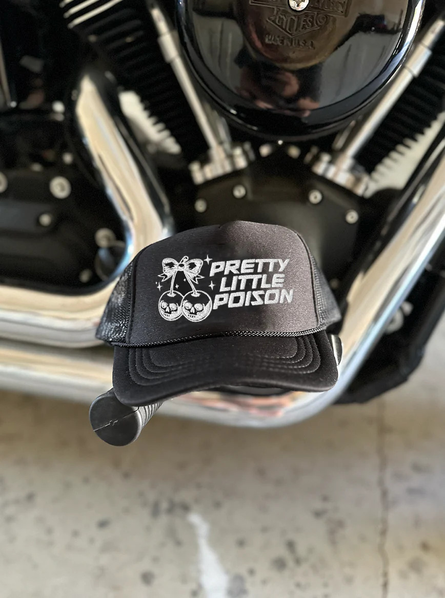 Pretty Little Poison Trucker Hat | Slater Vintage