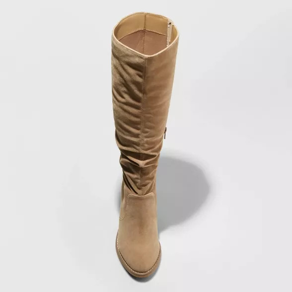 Women's Lainee Heeled Scrunch Fashion Boots - Universal Thread™ | Target