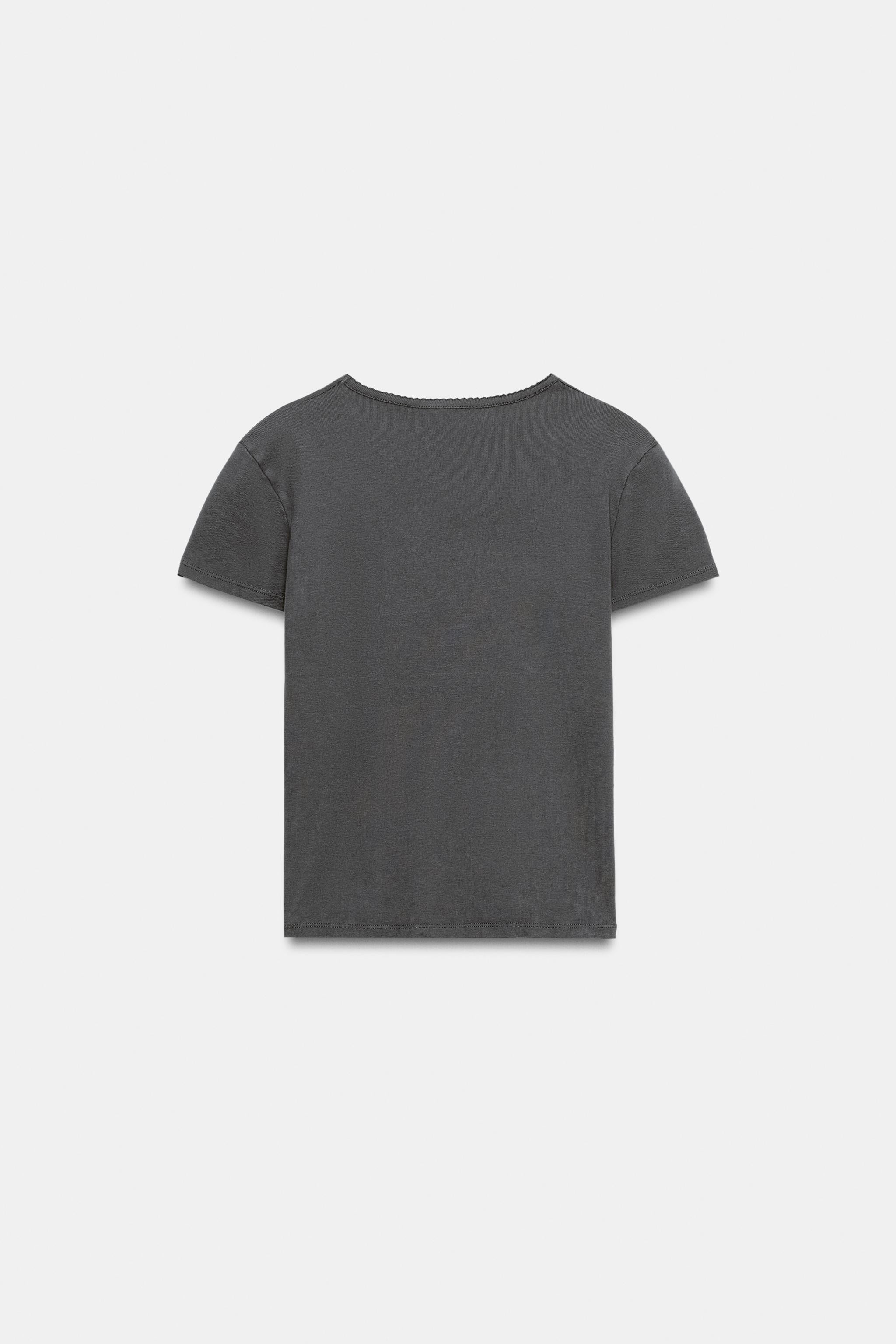 SHORT SLEEVE T-SHIRT | Zara US