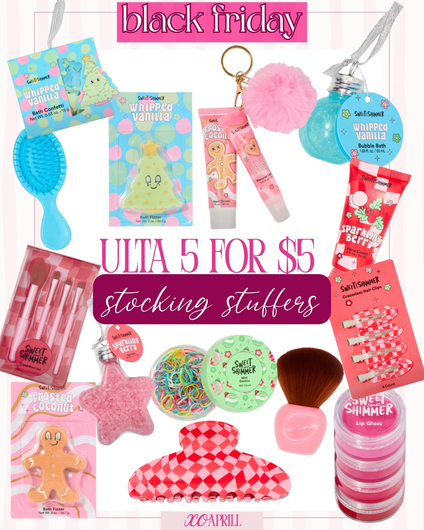 Black Friday sale! Ulta 5 for $5 stocking stuffers 

#LTKHoliday #LTKGiftGuide #LTKCyberWeek