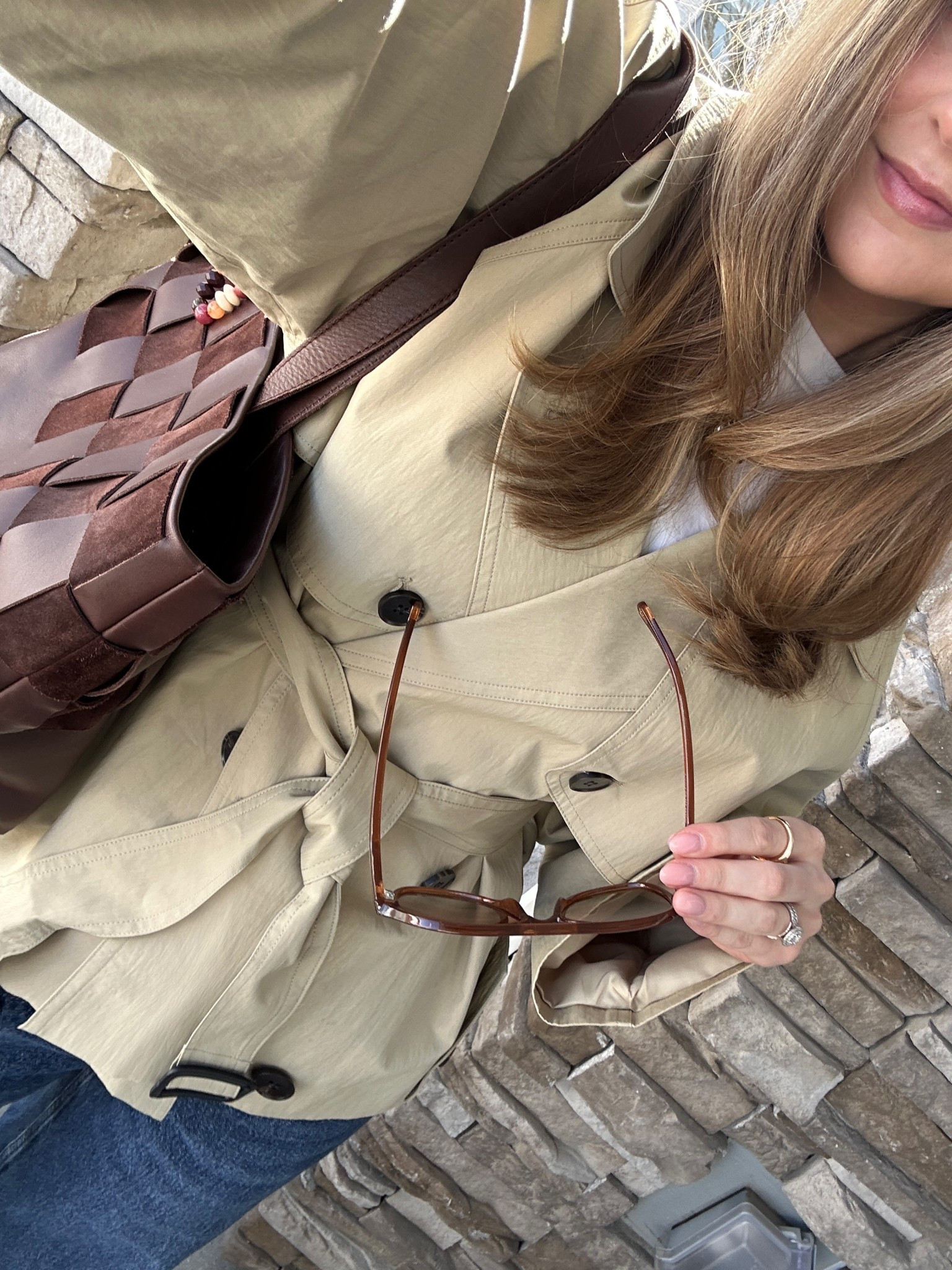 A trench coat in the spring time is a timeless staple! And the cropped style this year is so fun- the one pictured is from Cubic London! 🤎

Spring Style | Spring Outfit | Trench Coat | Cropped Trench

#springstyke #springoutfit #trenchcoat #croppedtrench