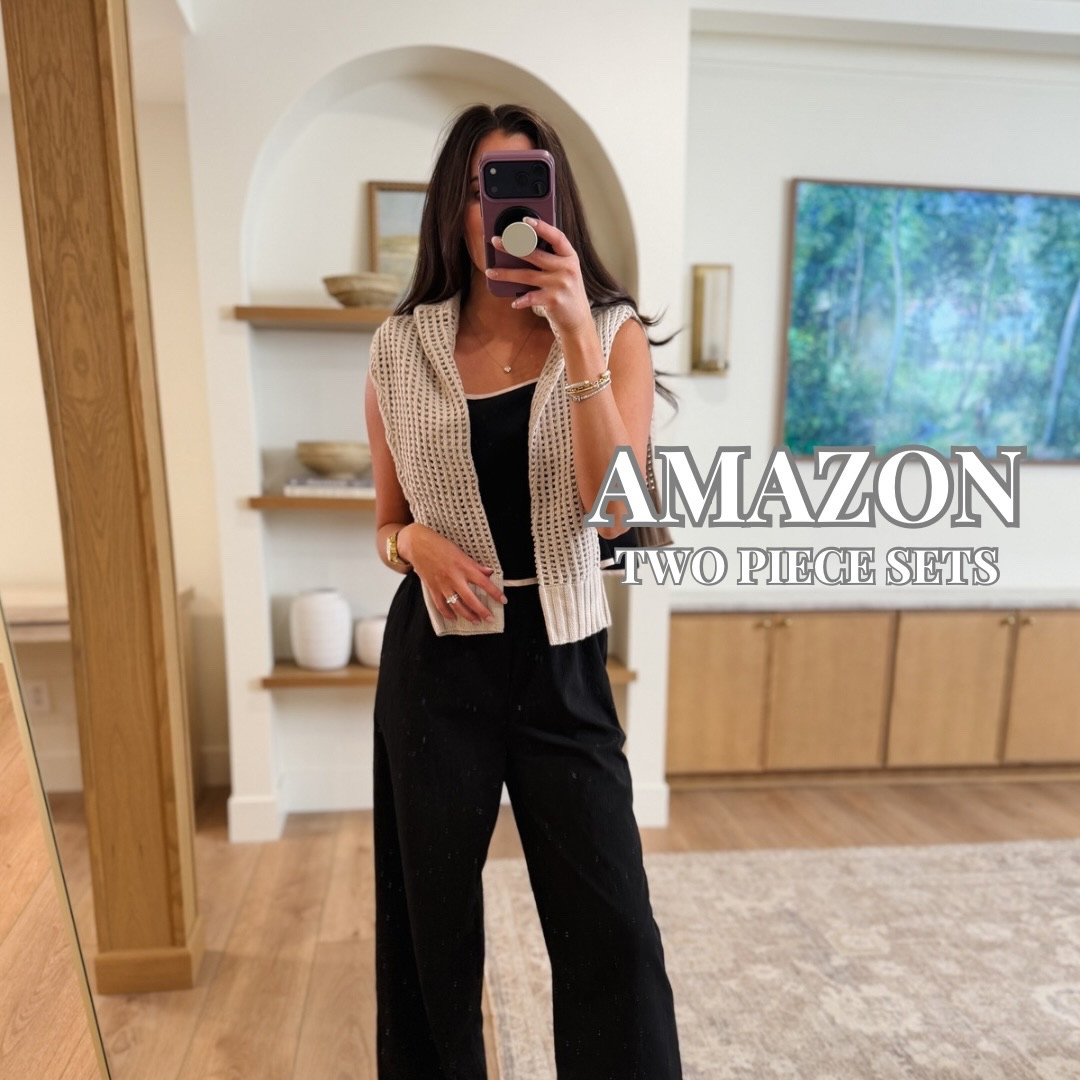 Follow @pleasantlybuilt and comment “shop” for the links!🤍

Have any trips coming up? These two piece sets from Amazon are some of my favorites. I linked them all in my Amazon storefront if you want the details!

#ootd #traveloutfit #springfashion #amazonfashion