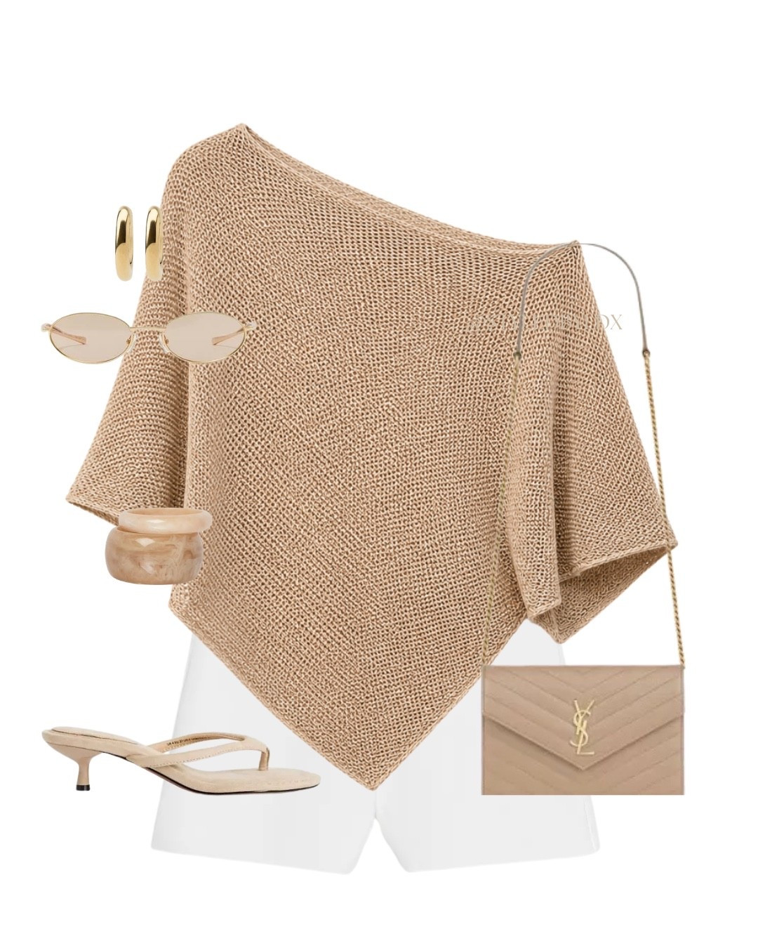 Summer outfit - poncho - cape top - white shorts - holiday outfit - new in - asos - festival - uk

#LTKsummer #LTKfestival #LTKstyletip