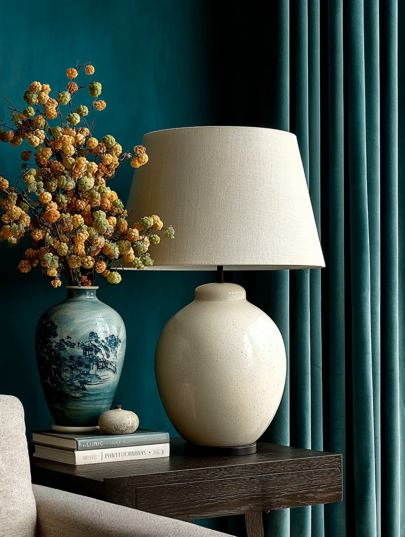When a room feels like too much…
you don’t remove the color.

You balance it.

That’s where this ivory-on-ivory table lamp comes in.

Soft. Neutral. Grounding.

In a space filled with bold tones—deep greens, burgundy, navy, layered textures—this one piece quietly restores balance without taking away the richness.

It doesn’t compete. It completes.

The beauty of ivory is that it softens everything around it while still feeling elegant, warm, and intentional.

Place it on a side table, nightstand, or even a quiet corner—and watch the entire room settle.

This is what thoughtful design looks like.

We’ve linked our favorite ivory table lamps to help you recreate this effortlessly.

#InteriorStyling #HomeBalance #ElegantLiving 

 #LTKHome