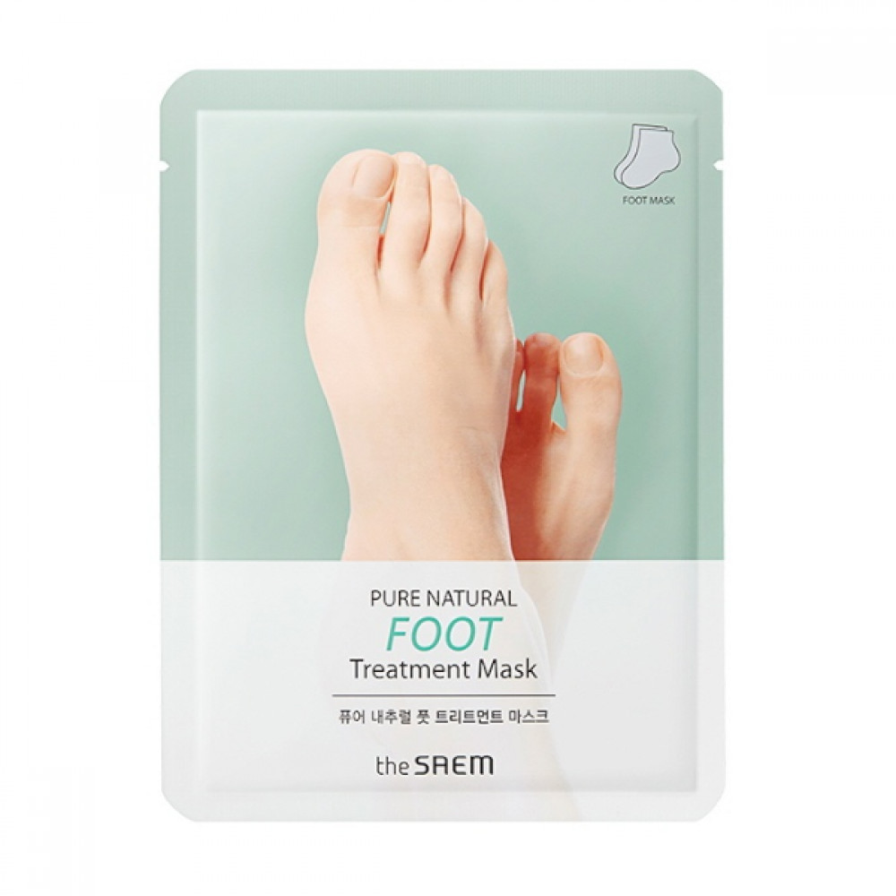 The Saem - Pure Natural Foot Treatment Mask - 1pc | STYLEVANA