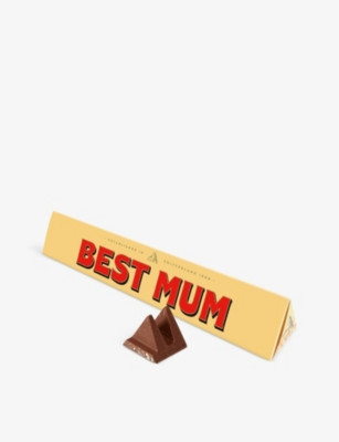 Toblerone Best Mum milk chocolate and nougat bar 100g | Selfridges