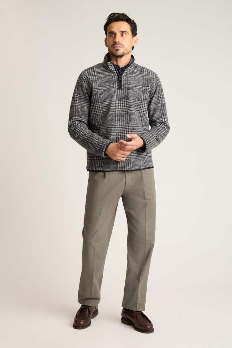 Italian Wool Fleece Quarter Zip | Bonobos (US)