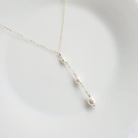 Pearl Drop Necklace, Bridal 3 Tier Drop, Bridesmaid Wedding Jewelry, Mother Of The Bride Clara Necklace | Etsy (US)