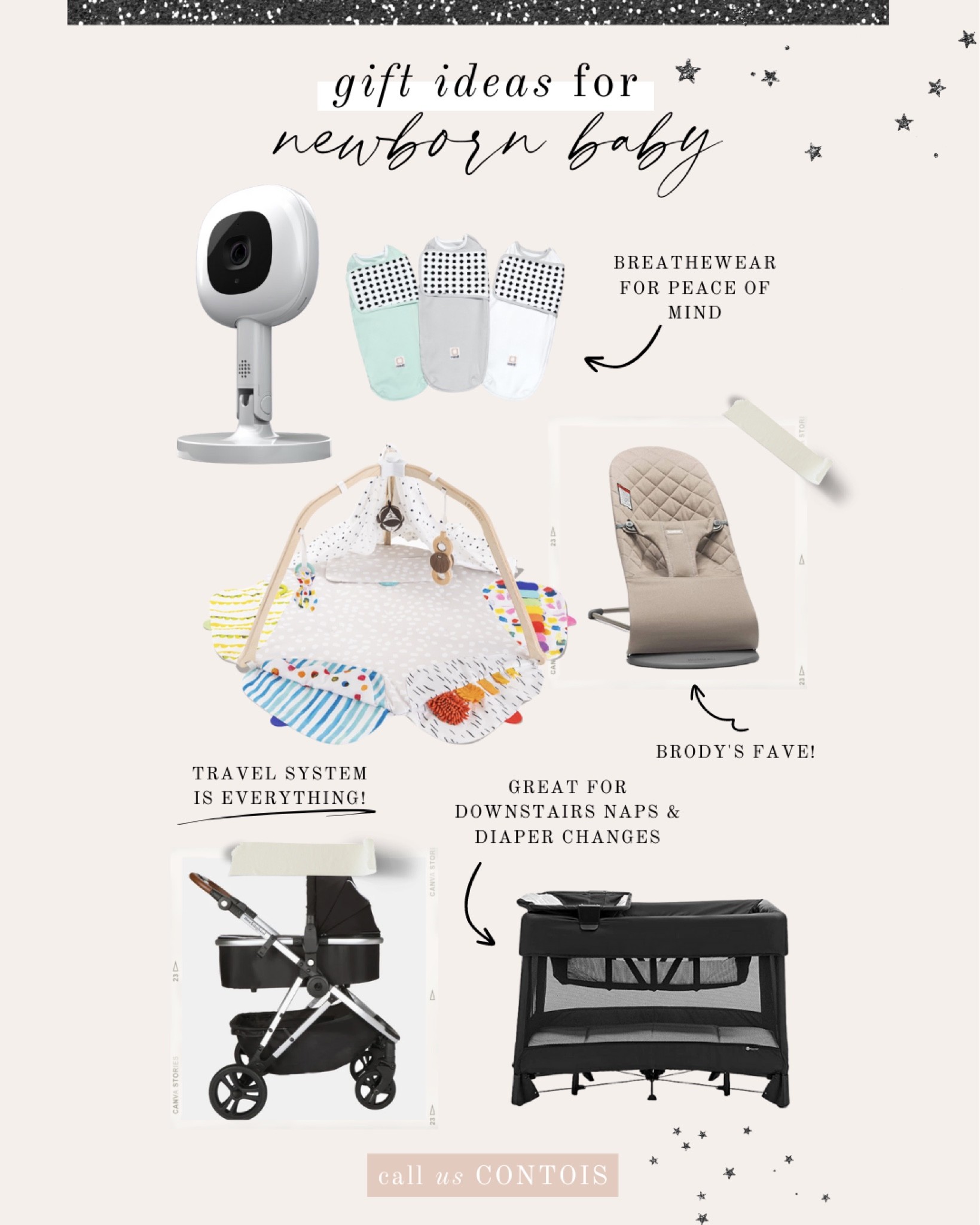 Gift ideas for babies 0 to 3 months old 👶🏼 my favorite baby gadgets for newborns.

| baby gear, baby gifts, gift ideas for kids, baby bouncer, nanit breathewear, lovevery play gym, tummy time, travel system, play yard |

#LTKbaby #LTKbump #LTKHoliday