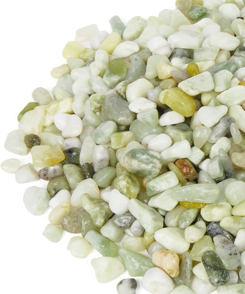 GASPRO 2.5 Pound Pebbles for Indoor Plants, 3/8 Inch Decorative Rocks for Bamboo, Vase, Succulent... | Amazon (US)