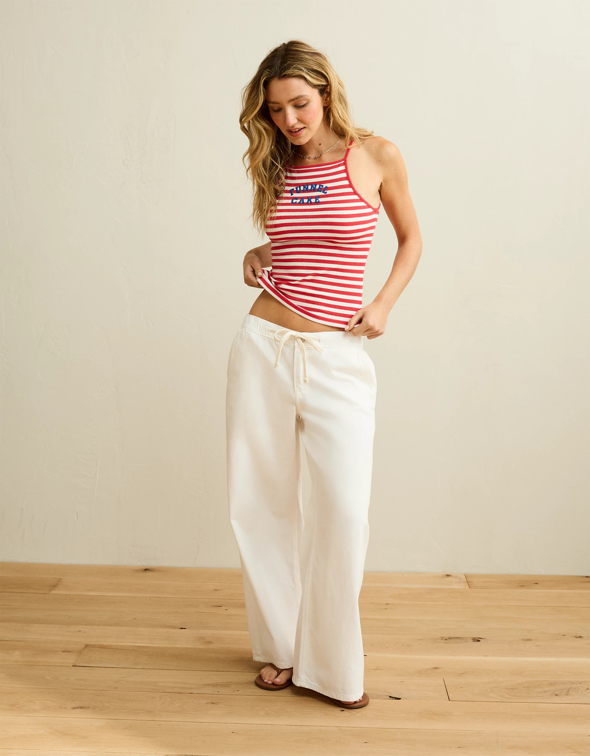 AE Apron-Neck Graphic Tank Top | American Eagle Outfitters (US & CA)