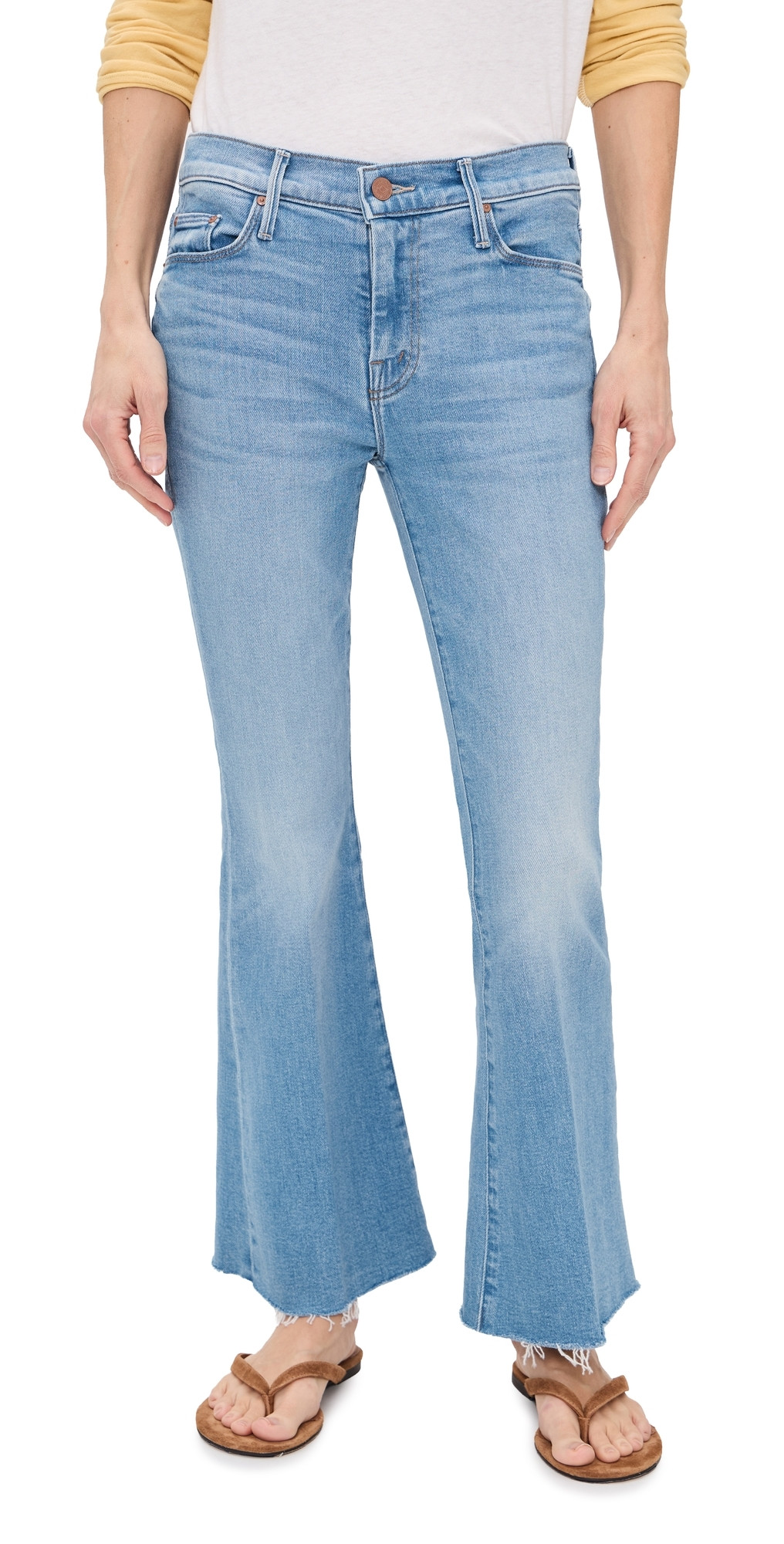 MOTHER Petite Lil Weekender Fray Jeans Satisfy Your Cravings 33 | Shopbop