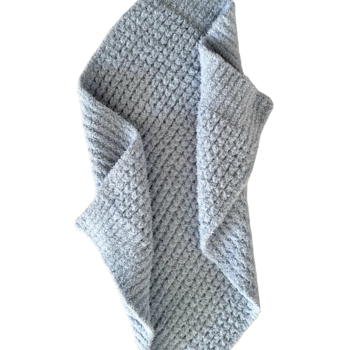 Phufy® Bliss Waffle Mini Blanket, Baby Blue | SpearmintLOVE