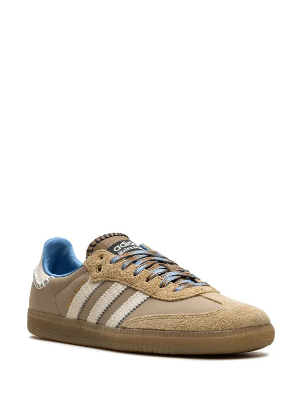 Adidas x Wales Bonner Samba "Desert White" Sneakers  | Neutrals | FARFETCH IE | Farfetch Global