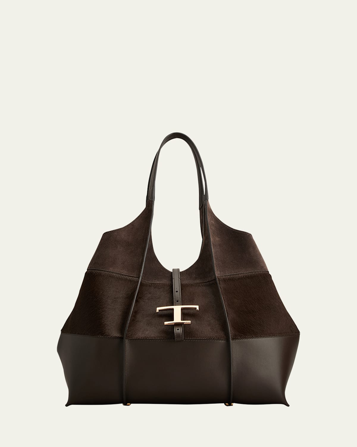 Medium Mixed Calfskin Timeless Tote Shopping Bag | Bergdorf Goodman