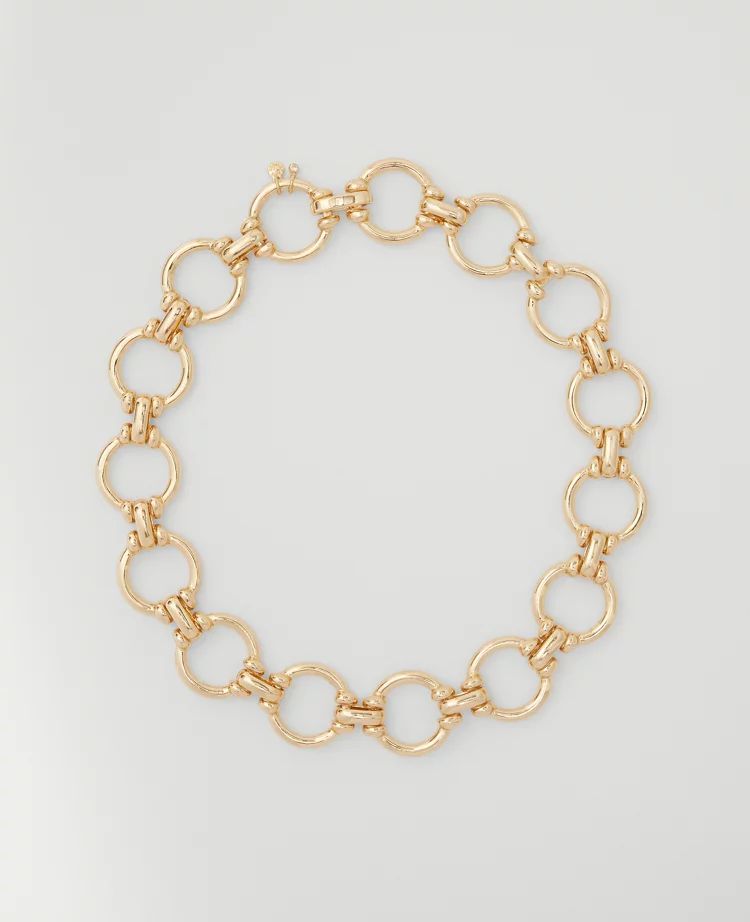 Metal Link Necklace | Ann Taylor (US)