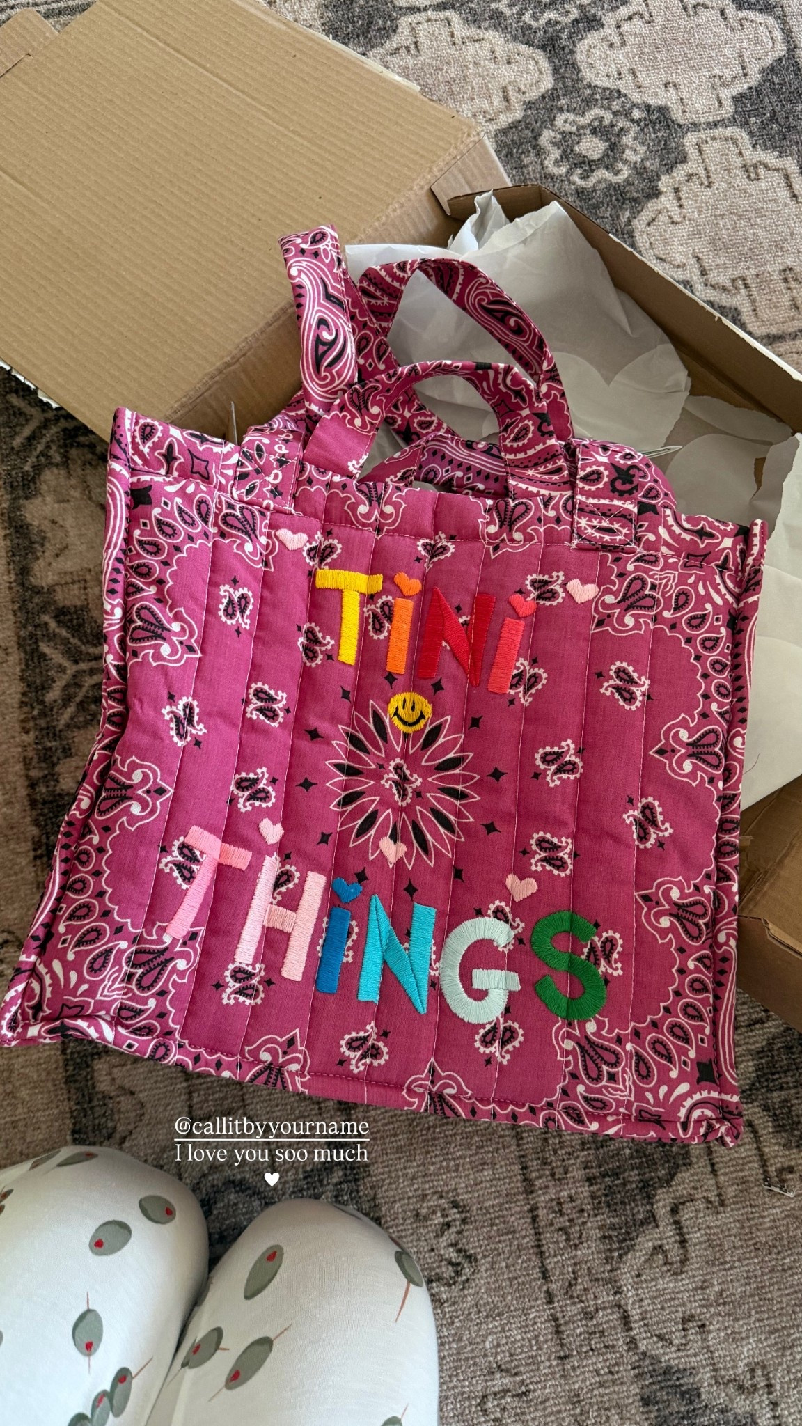 Custom tote! Not on LTK but linked on ShopMy 