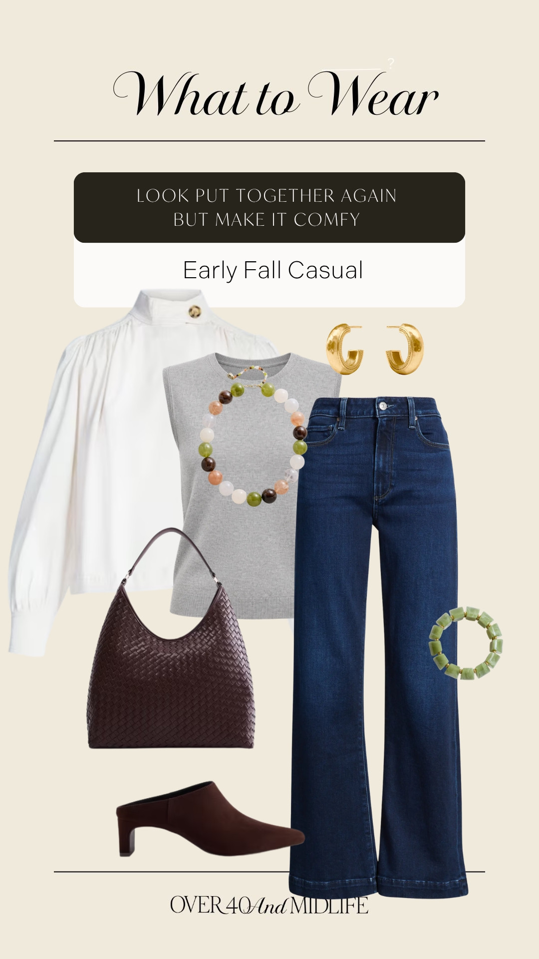 ✨Tap the bell, save and ❤️ start here 40 fashion, midlife style, midsize fashion and luxury looks for less.  

Early fall outfits can still feel polished, current, and belly-friendly. 🍂

For women over 40, I’m using Outfit Physics™ to build both work outfits and casual outfits that feel good on a changing midlife body:

**LIFT** the eye.
**SKIM** the middle.
**BALANCE** the proportions.

That’s the anti-pooch formula I keep coming back to — not hiding the belly, just dressing with better strategy.

Easy layers, flattering jeans, polished workwear, and casual fall pieces we’ll actually wear on repeat.

👑 Helping you look good, feel good! — Lindsey Denver 🤍 

Check back daily for belly-friendly style, confidence, and Outfit Physics.


#Over40Style #MidlifeFashion #FallOutfits #BellyFriendlyStyle #OutfitPhysics

#LTKOver40 #LTKMidsize #LTKPlusSize