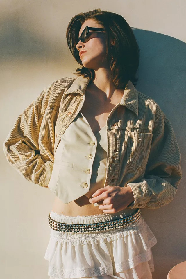 BDG Brooklyn Corduroy Cropped Jacket | Urban Outfitters (US and RoW)