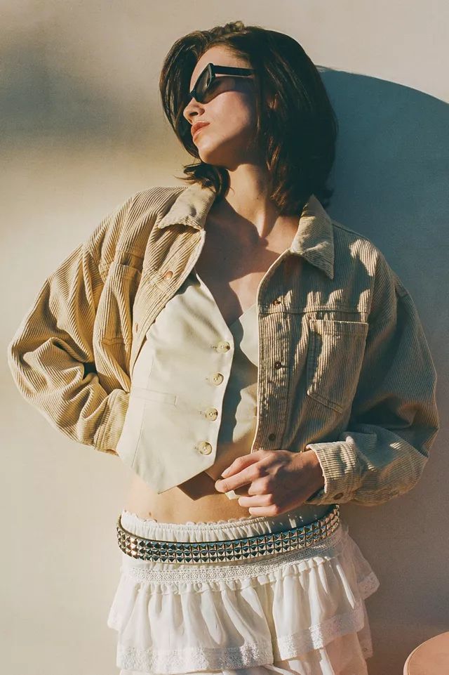 BDG Brooklyn Corduroy Cropped Jacket | Urban Outfitters (US and RoW)