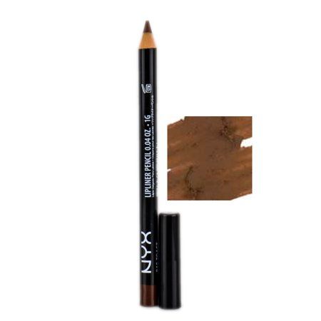 Toast - SLP 815 NYX Slim Lip Liner Pencil Cosmetics Makeup - Pack of 3 w/ SLEEKSHOP Teasing Comb | Walmart (US)