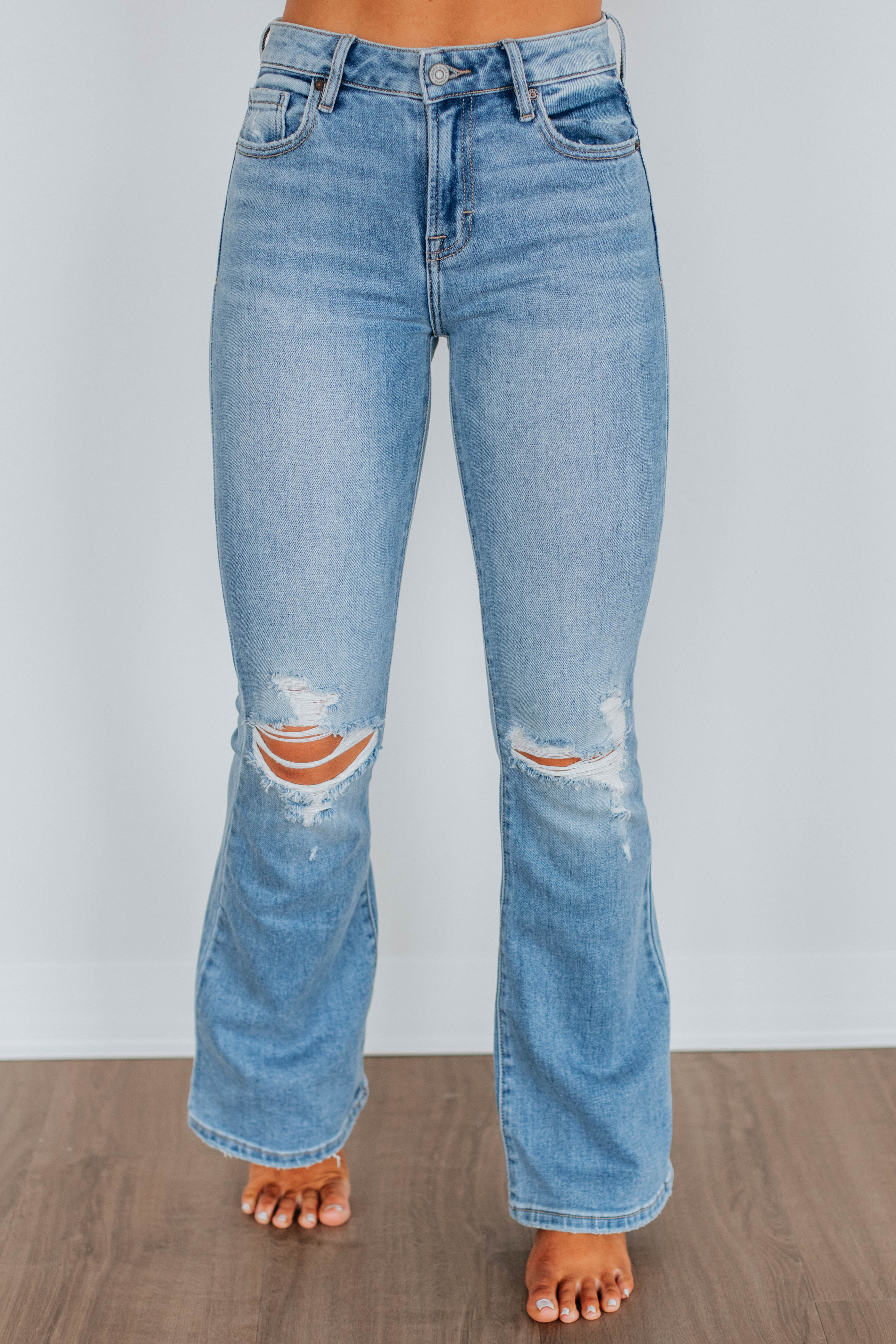 Happi Hidden Jeans - Medium Wash | Wild Oak Boutique