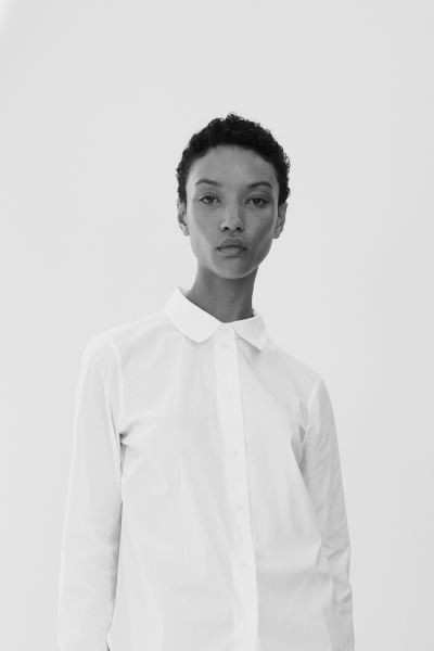 Cotton-blend shirt | H&M (UK, MY, IN, SG, PH, TW, HK)