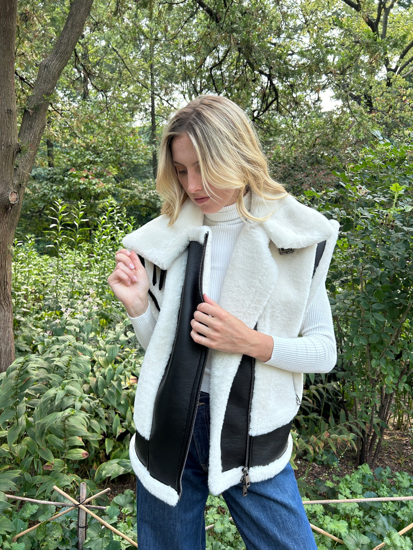 The Zermatt Moto Vest | Jocelyn