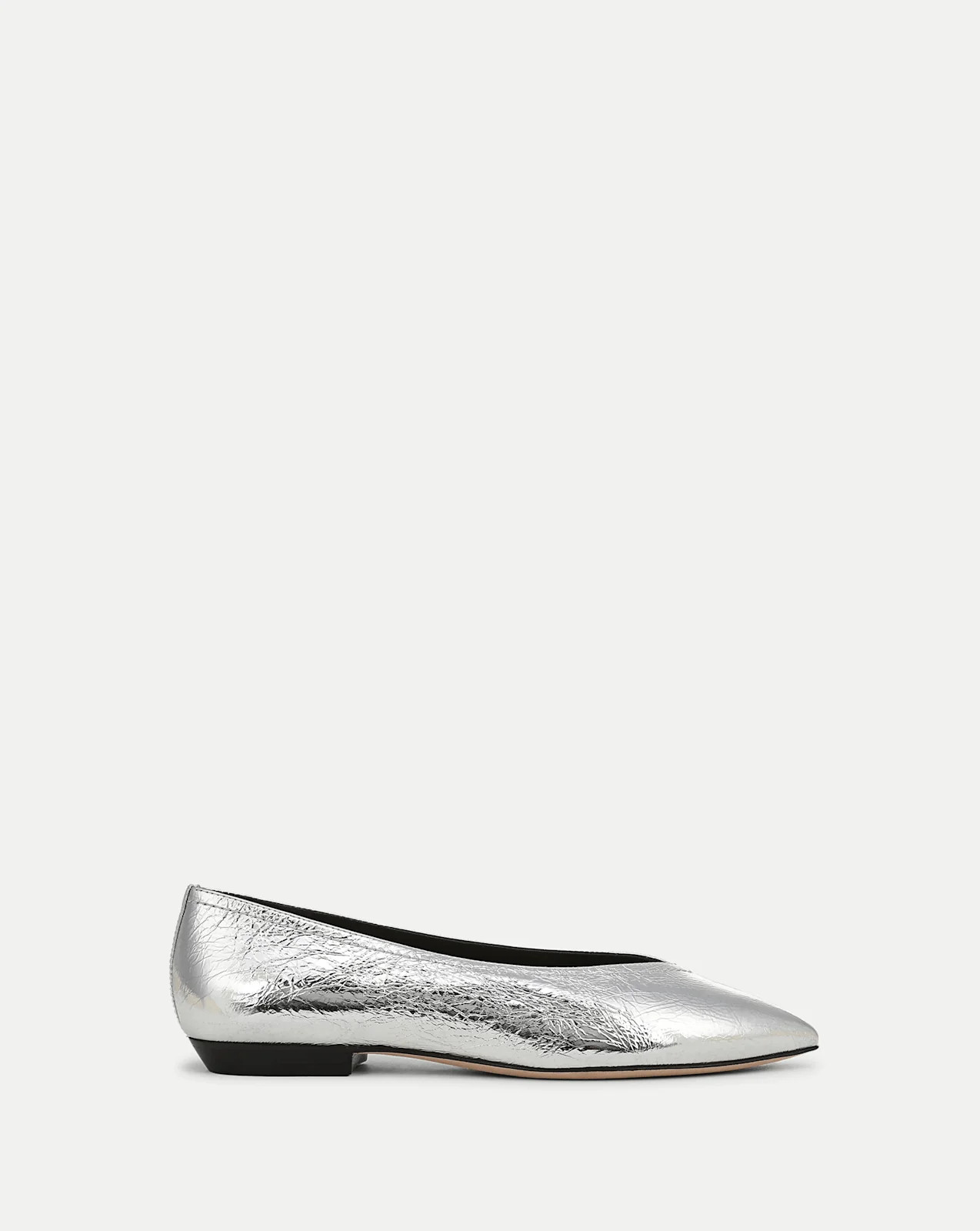 Bancroft Metallic Flat | Veronica Beard