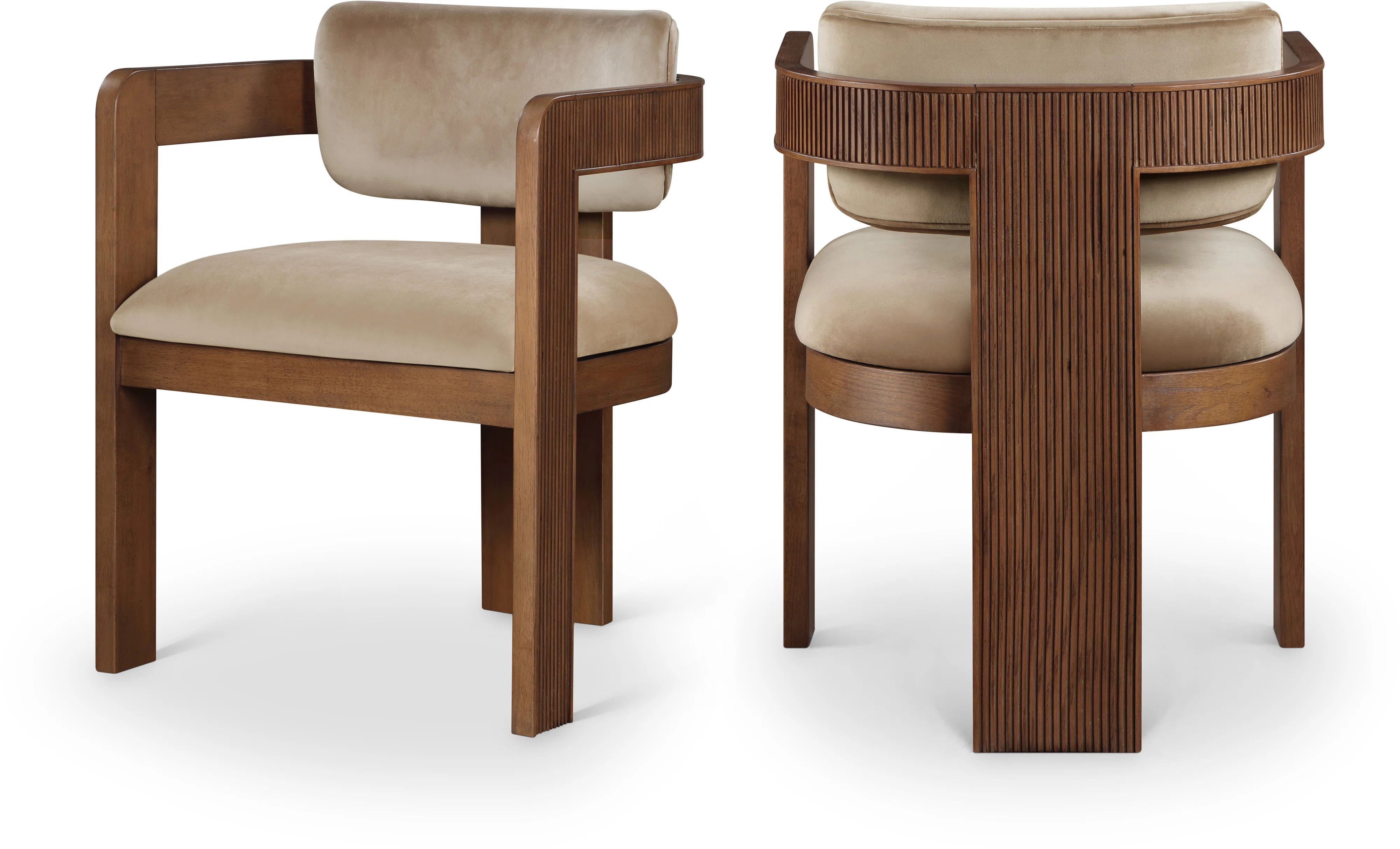 Frink Upholstered Dining Arm Chair (Set of 2) | Wayfair North America