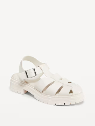 Chunky Heel Fisherman Sandal | Old Navy (US)