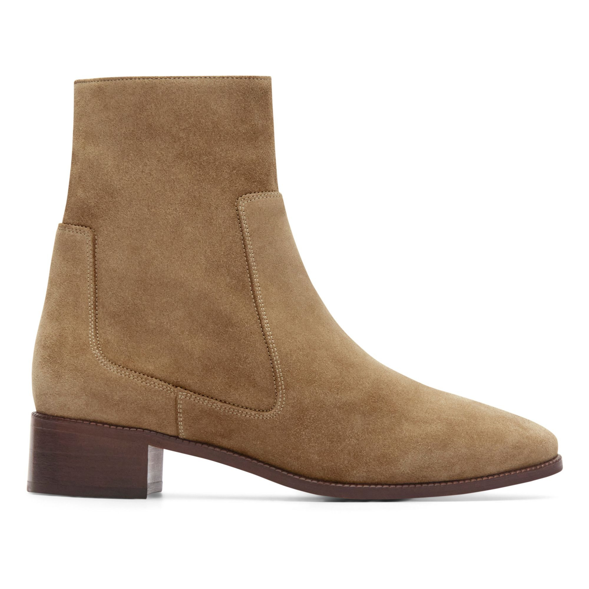 Rivecour - Boots Suède N°67 - Taupe | Smallable | Smallable