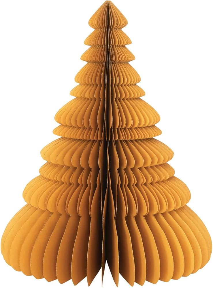 Creative Co-Op Paper Honeycomb Tree, Mustard | Amazon (US)