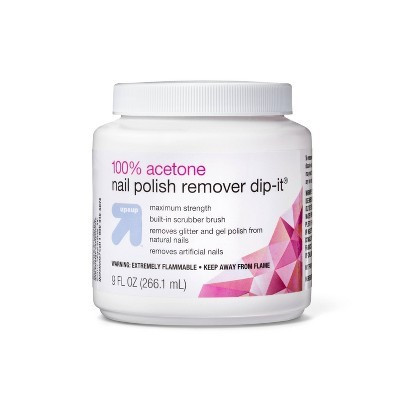 Maximum Strength Acetone Nail Polish Remover - 9 fl oz - up&up™ | Target