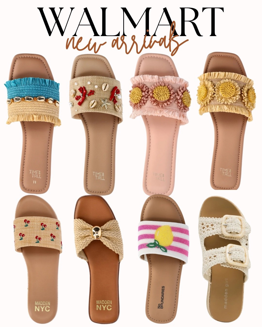 New cute sandals from Walmart! More styles linked!





#walmart #walmartfashion #walmartfinds #walmartstyle #spring #springfashion #springstyle #shoes #sandals #flats #springshoes #sandals #flats #maryjanes #espadrille #spring2026 #newarrivals #trendy #springbreak #timeandtru #noboundaries #maddennyc #balletflats#LTKFindsUnder50 #LTKShoeCrush #spring #sandals #buckleslidesandals #springfashion #springstyle #summer #summerslides #slidesandals

#LTKgrwm #LTKdayinmylife #LTKootd