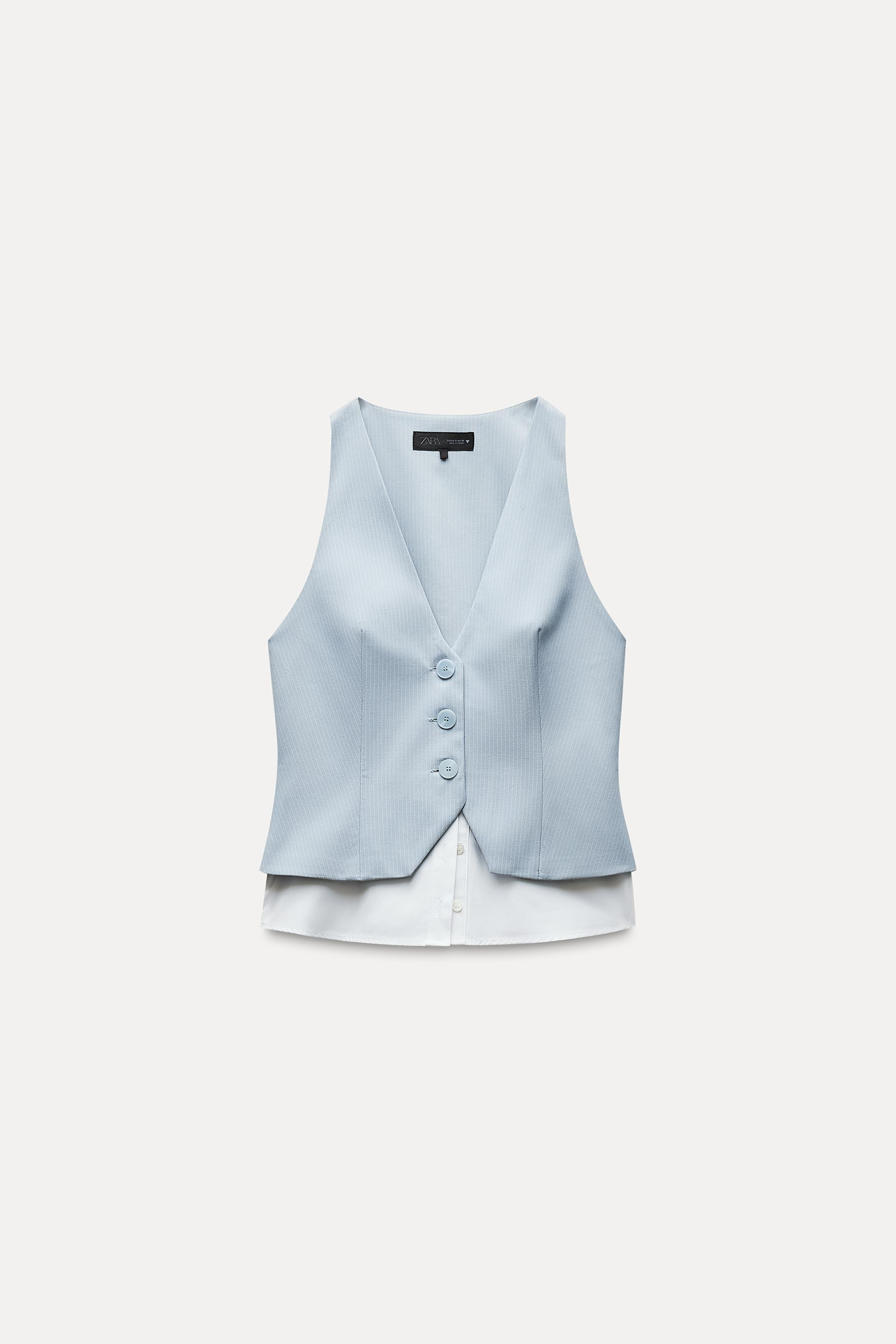 COMBINATION STRIPED TOP | Zara US